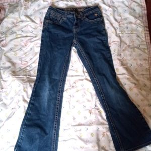 Justice girls flare leg jeans